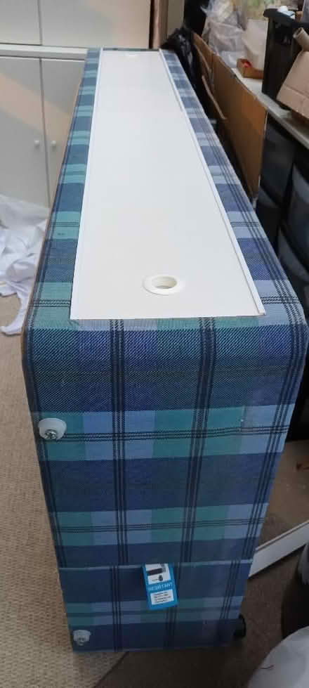 Photo of free Single divan bed, mattress & headboard.. (Simmondley SK13) #1