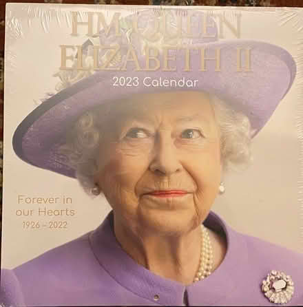 Photo of free Queen Elizabeth calendar (Horton Bank BD7) #1