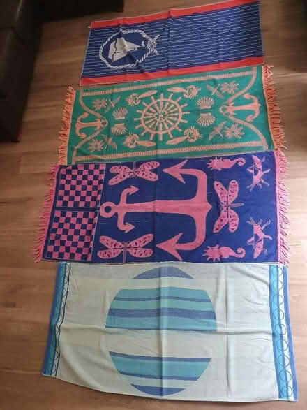 Photo of free Beach towels x 4 (Colehill BH21) #1