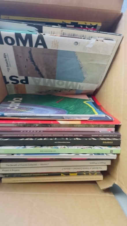 Photo of free Art magazines box (Korea town) #3