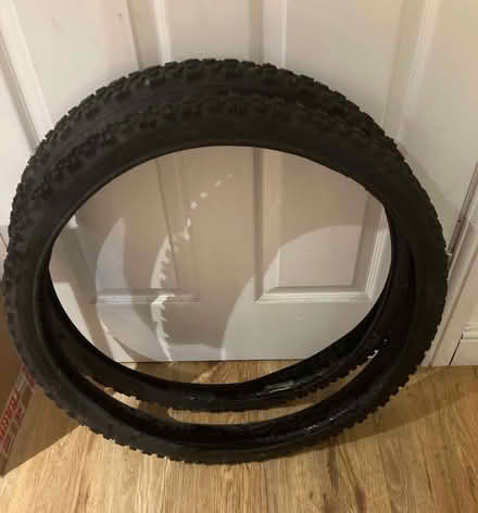 Photo of free Kenda 26" Mountain Bike Tyres - barely used (Banner Cross S11) #1