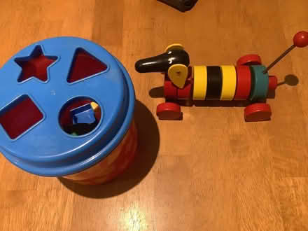 Photo of free Shape Sorters and Wooden Dachshund (Fernhill GU17) #2