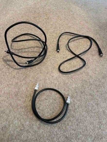 Photo of free Three aerial cables (Twyford RG10) #1