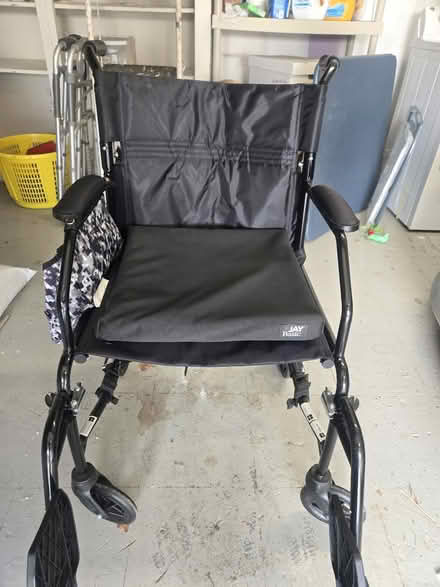 Photo of free Lightweight wheelchair w cushion (Livermore, Springtown area) #1