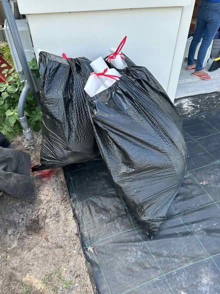 Photo of free Three Large Bags of Styrofoam (At S end of South Shore Blvd) #1