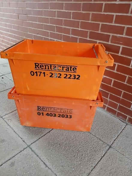 Photo of free 2 big strong crates. (Caersws SY17) #1