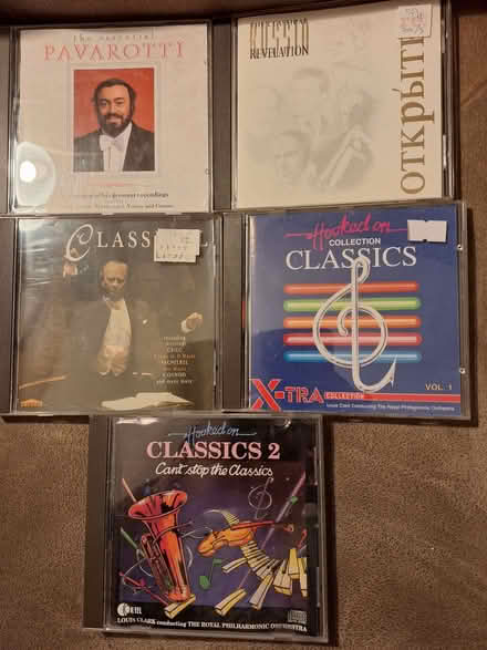 Photo of free Four Classical CD's and One Pavarotti CD (Walderslade ME5) #1