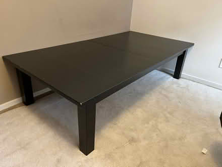 Photo of free Sturdy wood table (North Queen Anne) #1