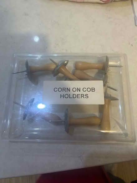 Photo of free Corn on the cob holders (Marcham OX13) #1