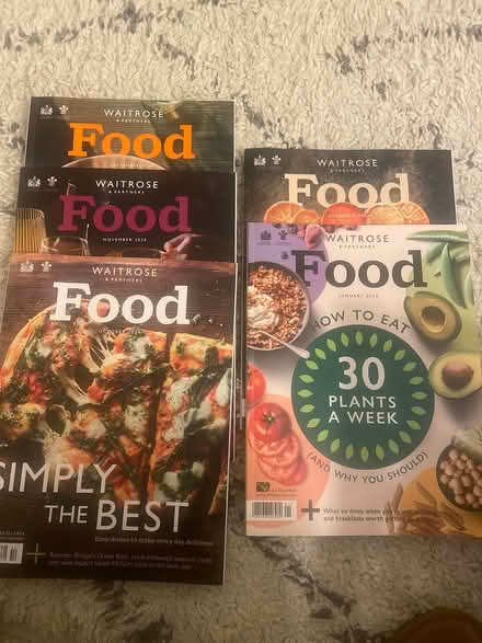 Photo of free Waitrose Food Magazines (Shoreham) #1