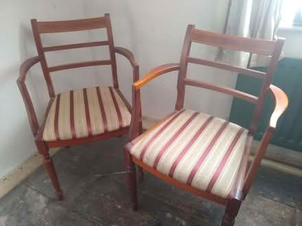 Photo of free 2 Carver chairs (Telford and Wrekin TF1) #1