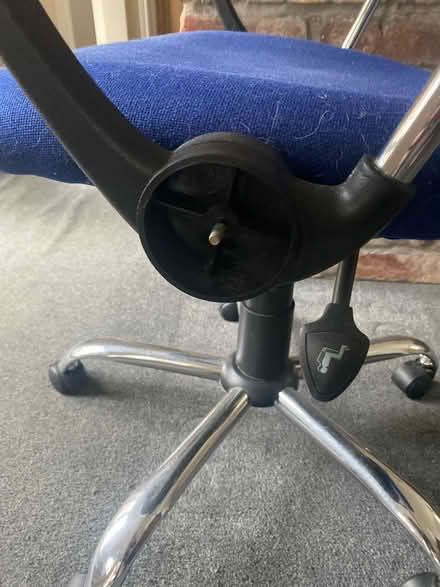 Photo of free Blue office chair (Brockton much wenlock TF13) #2