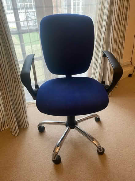 Photo of free Blue office chair (Brockton much wenlock TF13) #1