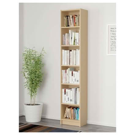 Photo of free Ikea Billy narrow bookcase, 202cms H x 40cms W x 28cms D (Woodlands TW7) #2