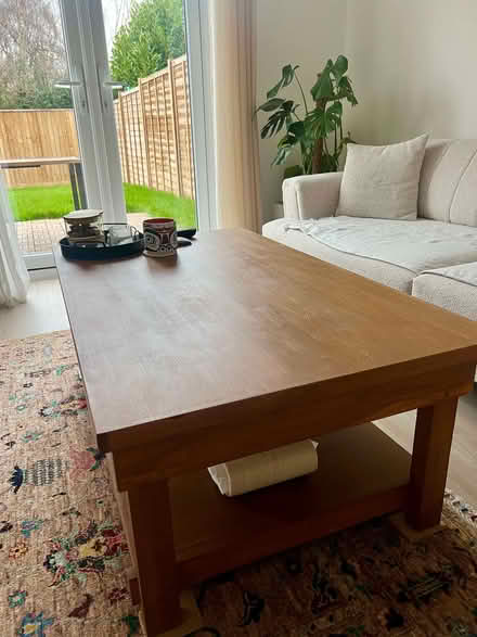 Photo of free Natural oak coffee table (Vale of White Horse OX11) #2