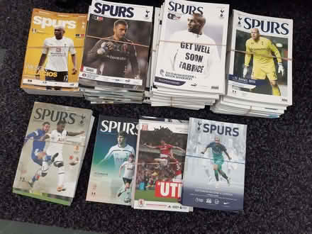 Photo of free Spurs programmes (Barkingside IG5) #1