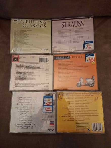 Photo of free Five Classical CD's and One Pavarotti CD (Walderslade ME5) #2