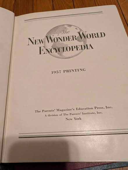 Photo of free The Wonder World Encyclopedia (DC Chevy Chase) #1