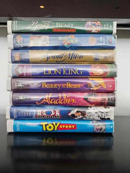 Photo of free 8 Disney VHS tapes (S.E. Oakville.) #1