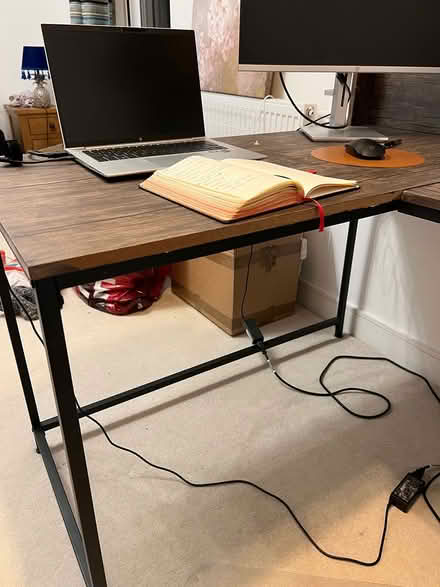 Photo of free L shaped desk (Horsham) #2