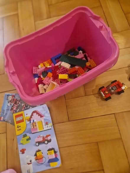 Photo of free Lego bricks box and board (Ladywood B16) #2