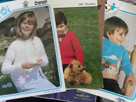 Photo of free Vintage Child's Knitting Patterns (Coombe Bissett SP5) #4