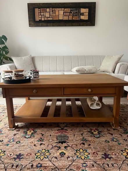 Photo of free Natural oak coffee table (Vale of White Horse OX11) #1