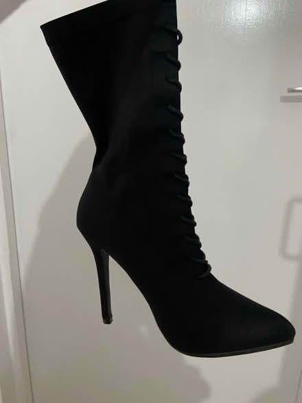 Photo of free Lace boot heels (size 5) (Woodhatch RH2) #2