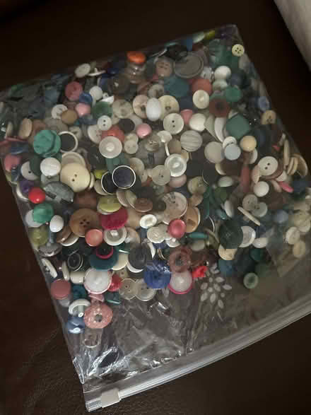 Photo of free Bag of Buttons for Sewing / Crafting (Warfield RG12) #1