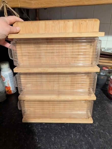 Photo of free Chopping board with boxes (CM12) #3
