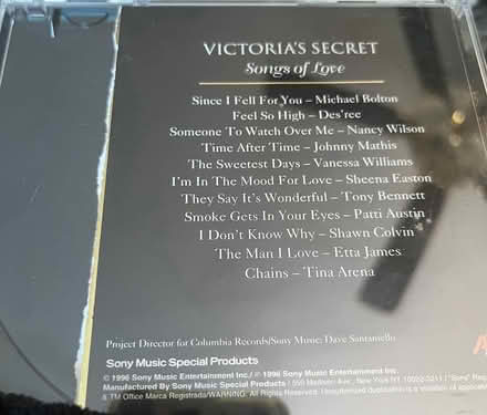 Photo of free Songs of Love CD (Mohegan Lake) #2