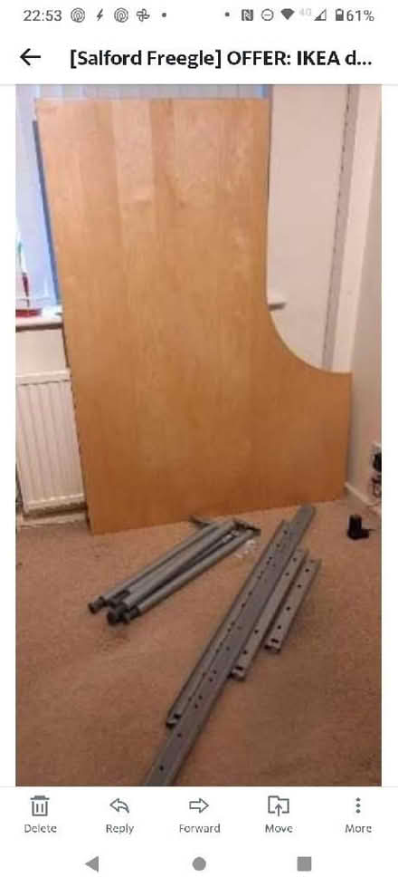 Photo of free IKEA desk (Ashton-U-Lyne OL6) #1