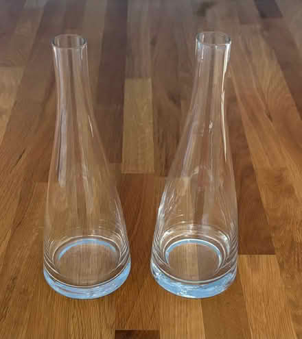 Photo of free Two glass oil or vinegar bottles (Priestwood RG42) #1