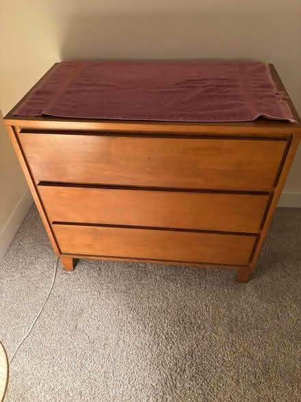 Photo of free three drawer bureau (32 Ridge Road, 48069) #1