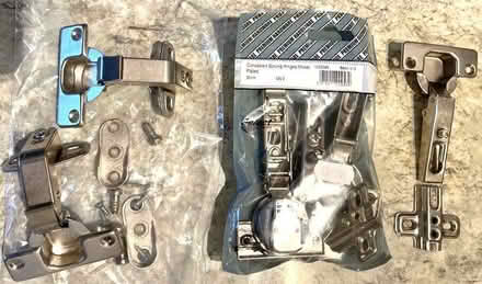 Photo of free Kitchen Cabinet Concealed sprung hinges nickel plated (Welling DA16) #1