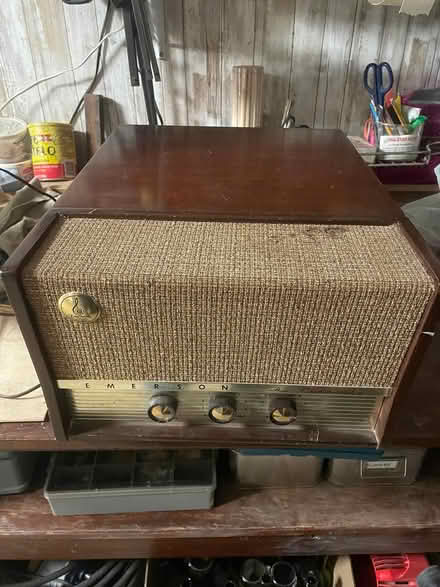 Photo of free 1950s Emerson record player (Excelsior) #1