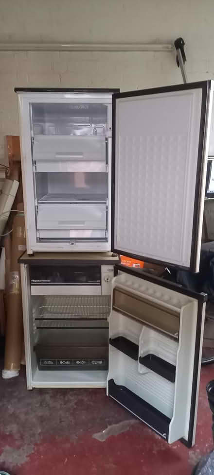 Photo of free Old freezer & separate fridge (Kings Norton B30) #3