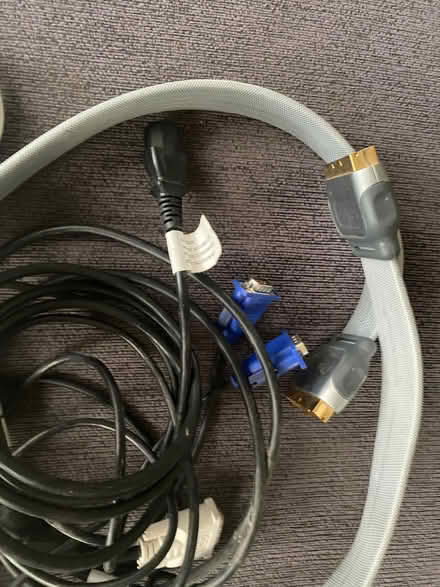 Photo of free Assorted cables (Penge BR3) #2