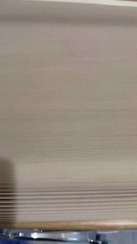 Photo of free Beige blind 56.5 cm by 207cm (Benhall GL51) #1