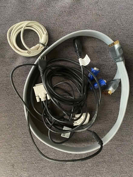 Photo of free Assorted cables (Penge BR3) #1