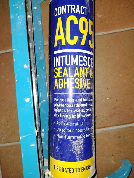 Photo of free Intumescent sealant/adhesive (Shotover OX3) #1