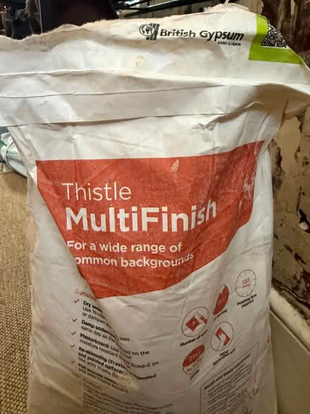 Photo of free Thistle MultiFinish plaster (Round Hill BN2) #1