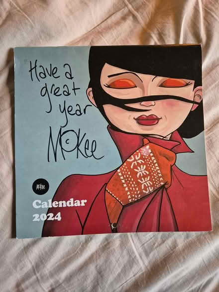 Photo of free Signed Pete Mckee 2024 Calendar (S2 Highfield) #1