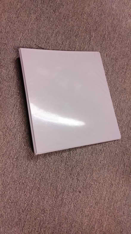 Photo of free 1" 3 ring binder (kemp park) #1