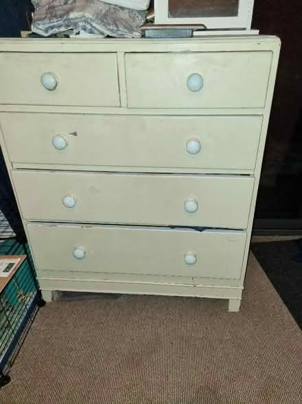 Photo of free Lovely Large set of drawers- light blue.i (Hampton Hill TW11) #1