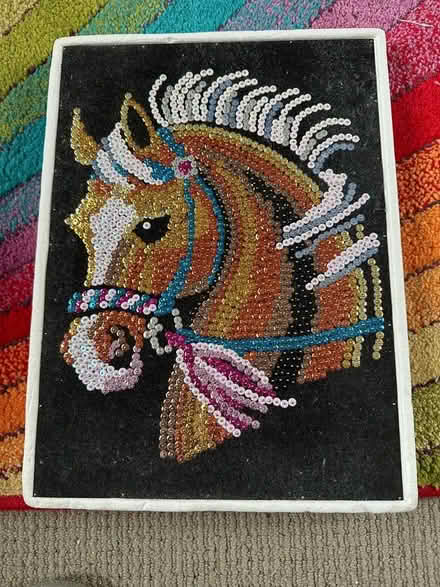 Photo of free Completed sequin art picture (GU51) #1