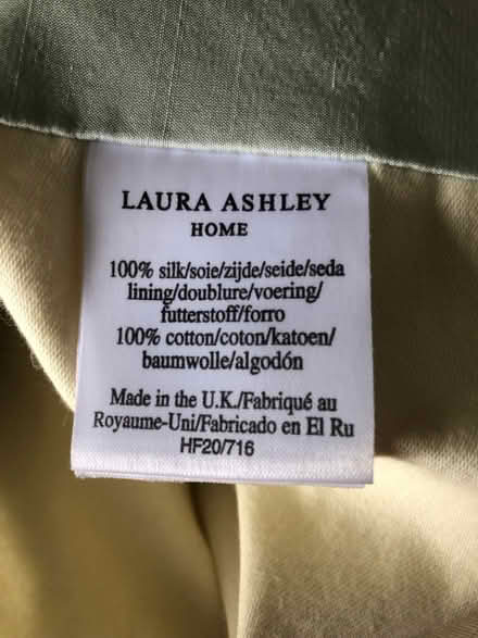 Photo of free Laura Ashley SILK CURTAINS (Bowerhill Melksham SN12) #2