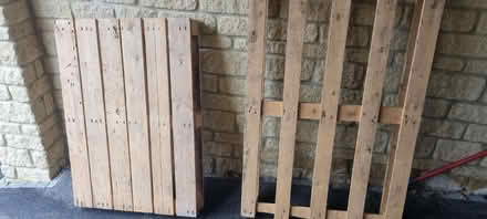 Photo of free Two wooden pallets (Stroud GL5) #3