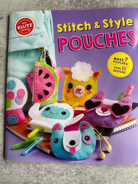 Photo of free Stitch pouches book & templates (GU51) #1