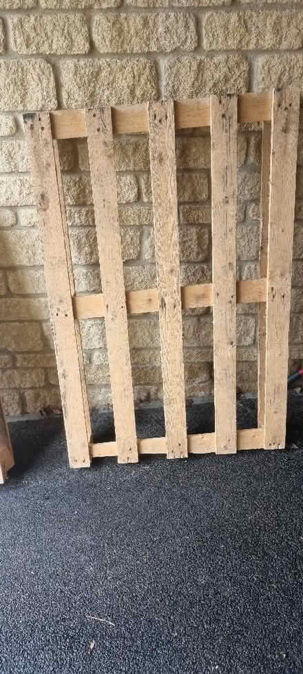 Photo of free Two wooden pallets (Stroud GL5) #2